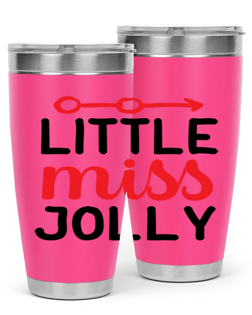 Little miss jolly 306#- winter- Tumbler