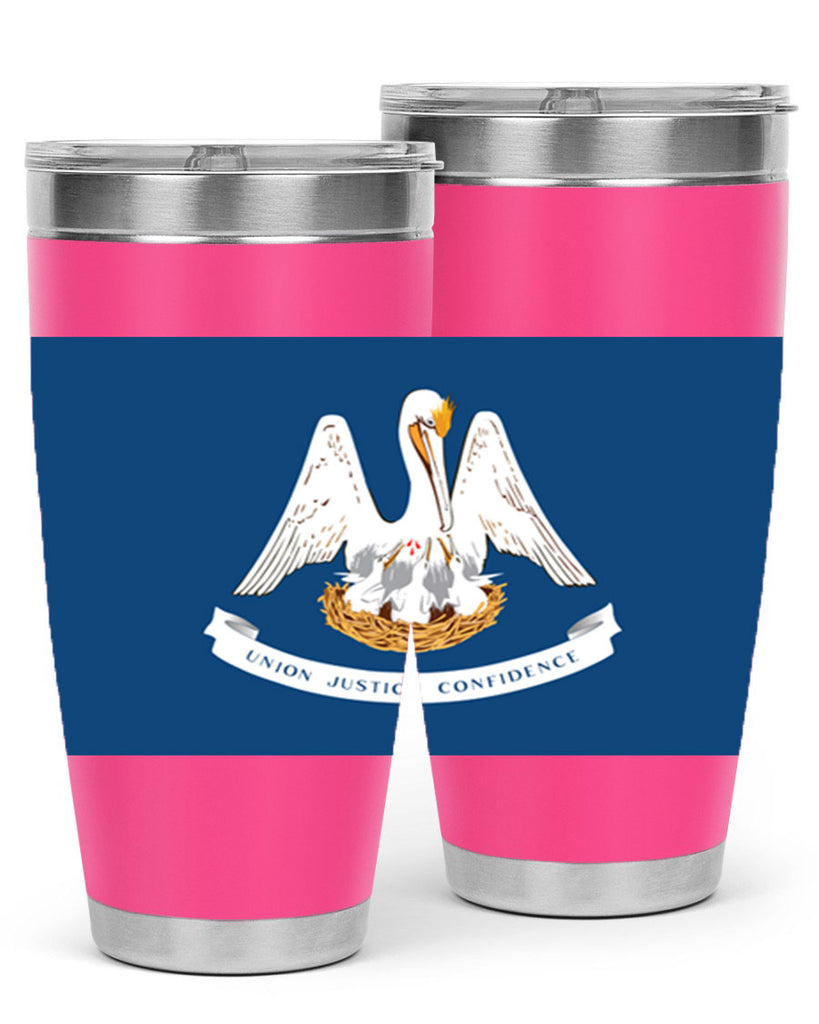 Louisiana 34#- Us Flags- Tumbler
