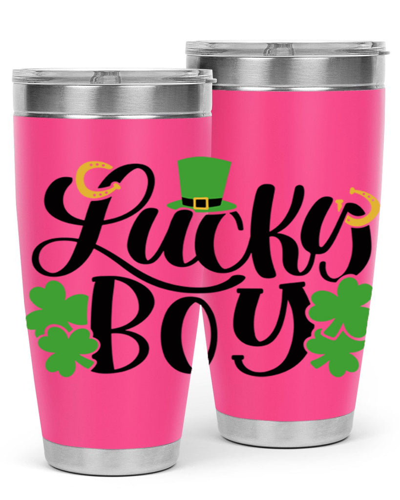 Lucky Boy Style 59#- St Patricks Day- Tumbler