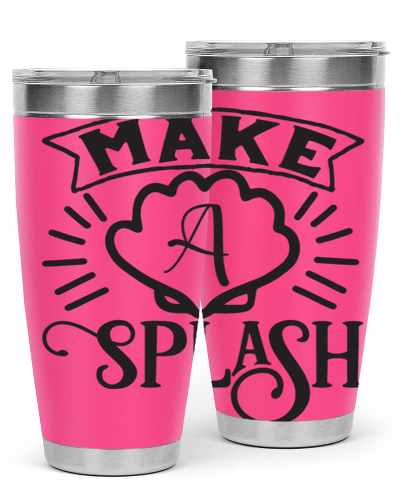 Make a splash 312#- mermaid- Tumbler