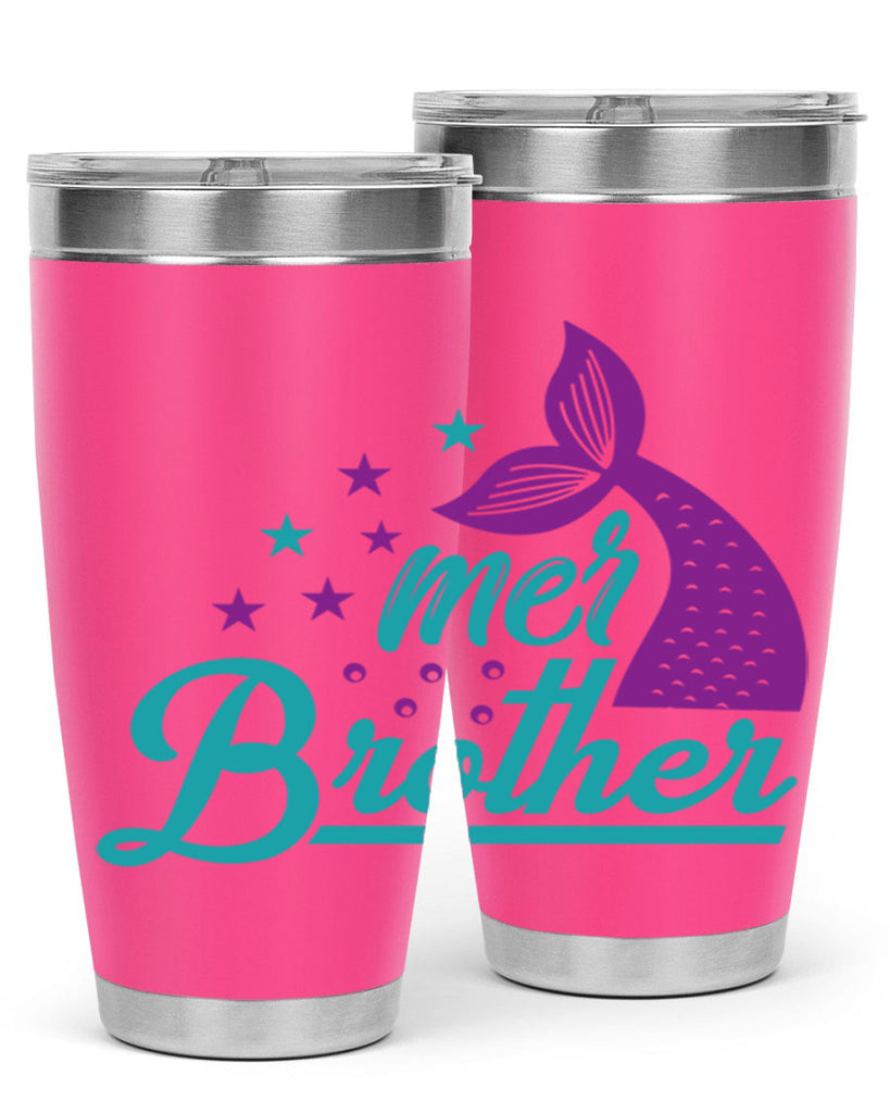 Mer Brother 323#- mermaid- Tumbler