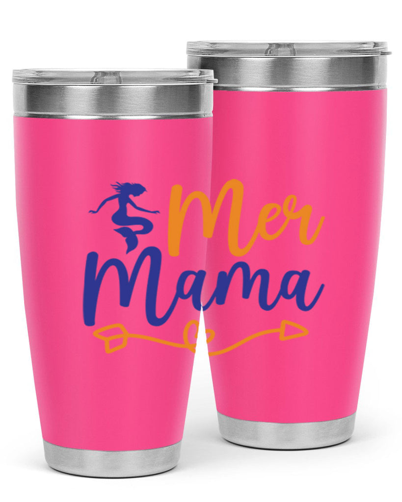 Mer Mama 331#- mermaid- Tumbler