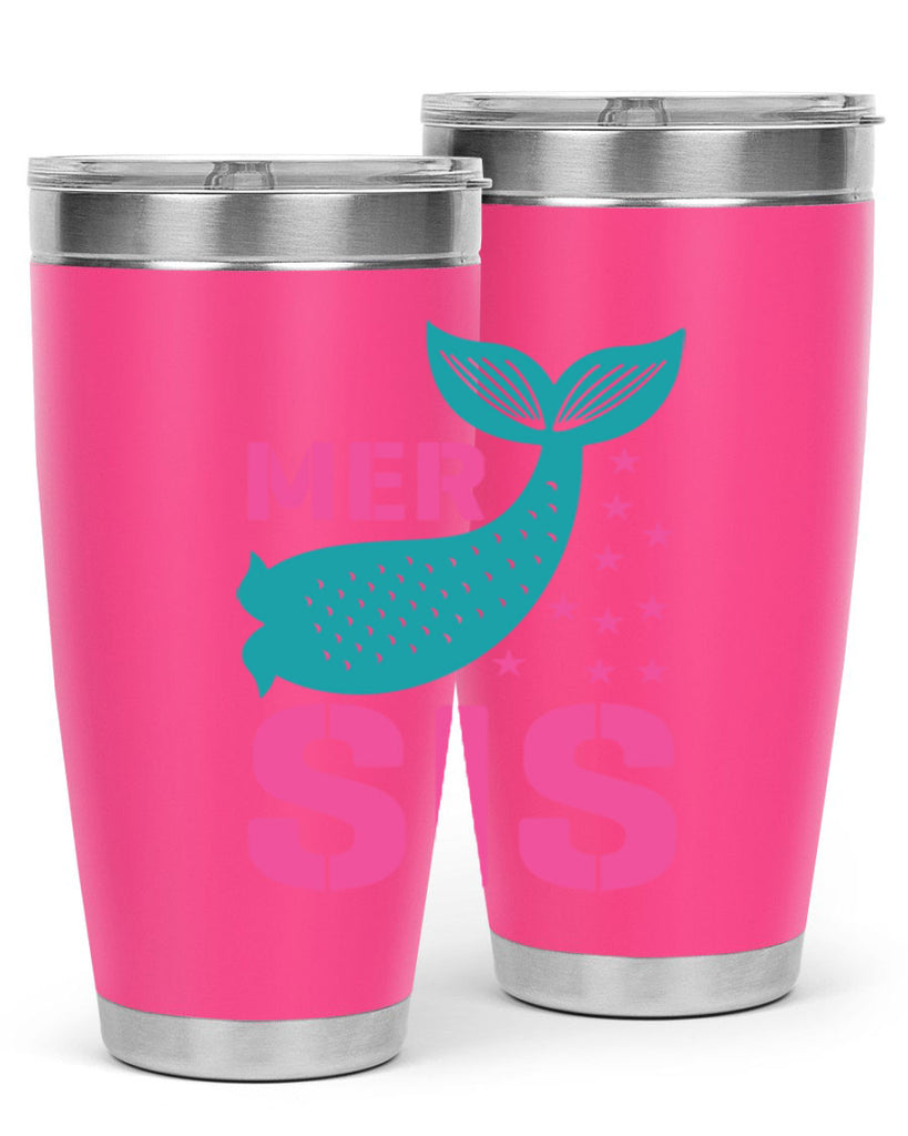 Mer Sis 345#- mermaid- Tumbler