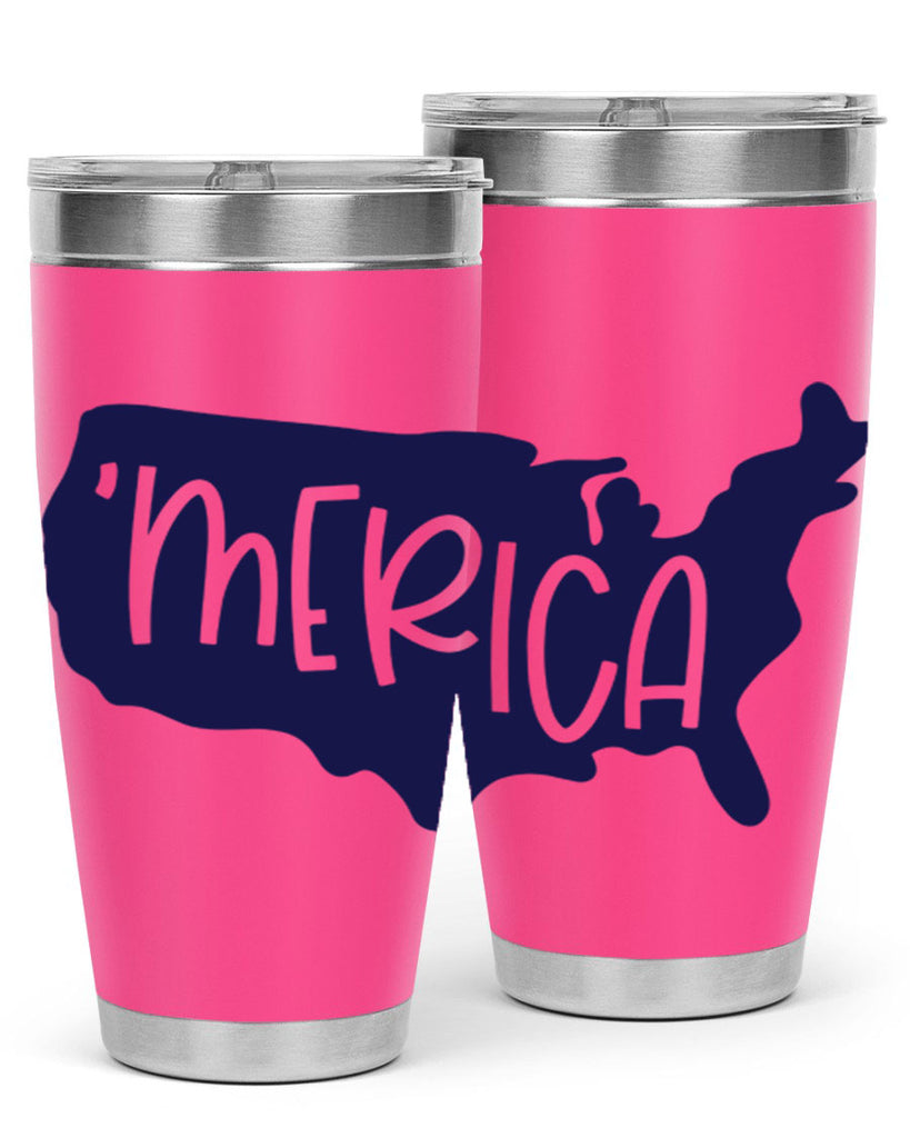 Merica Style 137#- Fourt Of July- Tumbler