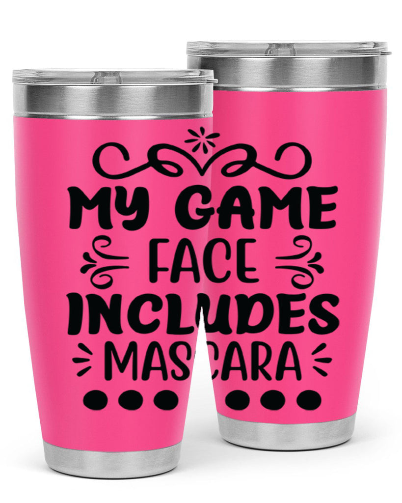 My Game Face Includes Mascara 128#- fashion- Cotton Tank