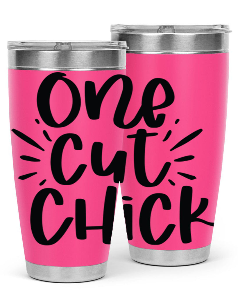 One cut chick  388#- spring- Tumbler