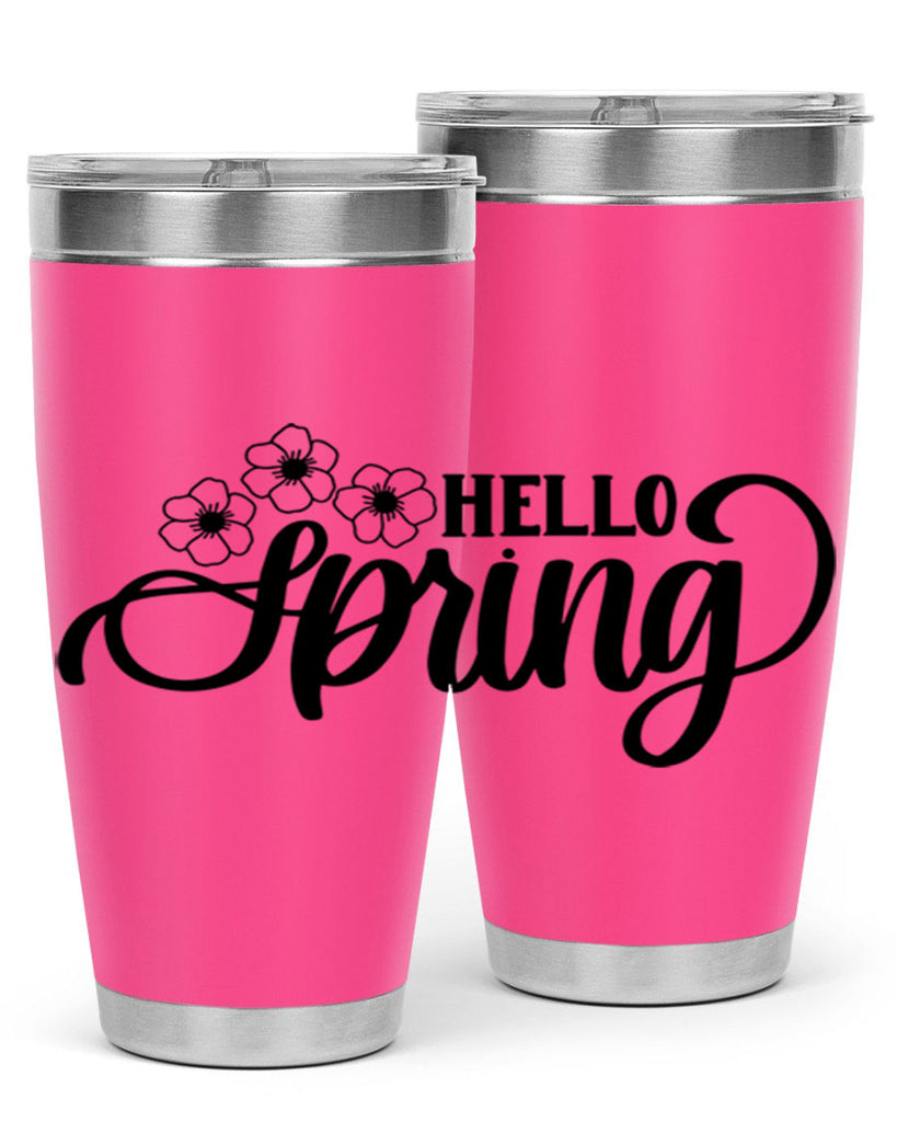 PNG_Hello Spring393#- spring- Tumbler