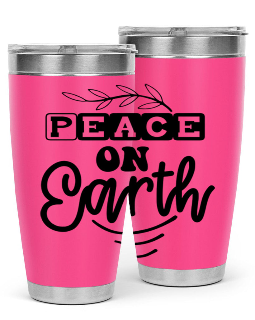 Peace on Earth 335#- winter- Tumbler