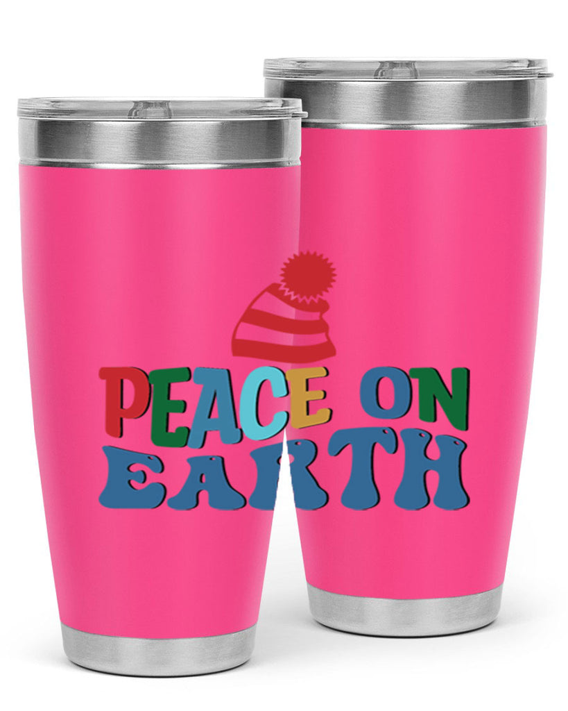 Peace on Earth 337#- winter- Tumbler