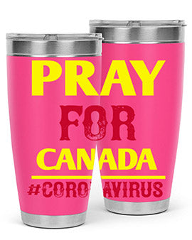 Pray For Canada Style 7#- corona virus- Tumbler