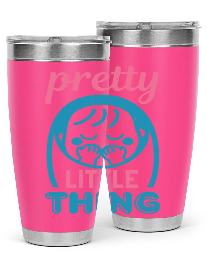 Pretty little Thing Style 19#- baby shower- tumbler