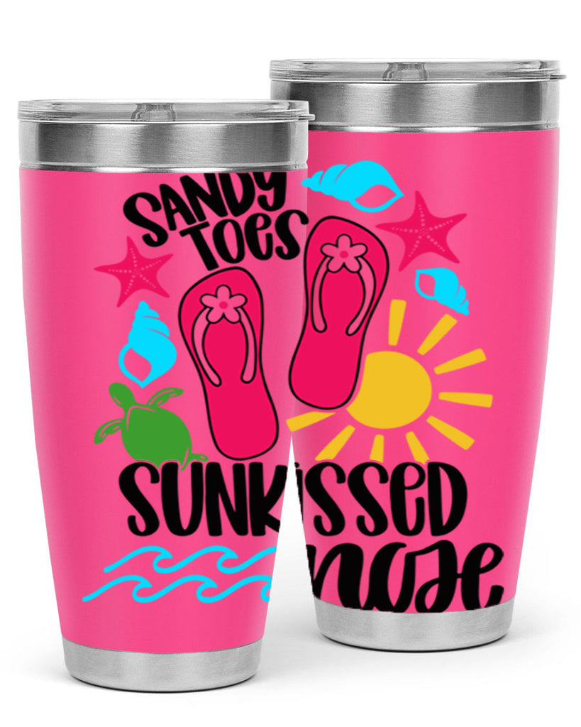 Sandy Toes Sunkissed Nose Style 27#- summer- Tumbler