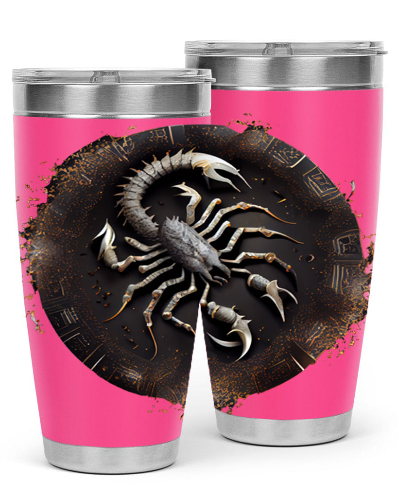 Scorpius 467#- zodiac- Tumbler