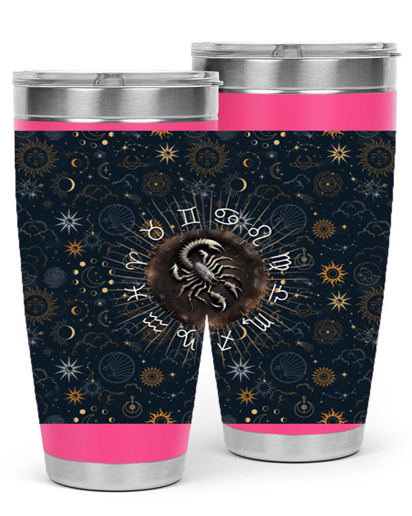 Scorpius Straight 466#- zodiac- Tumbler