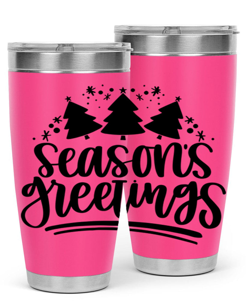Seasons Greetings345#- winter- Tumbler