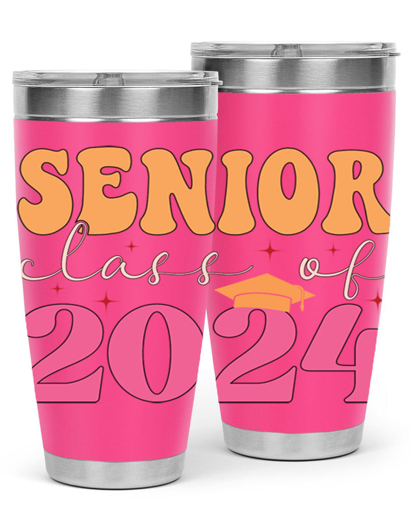Senior class of 2024 17#- 12th grade- Tumbler