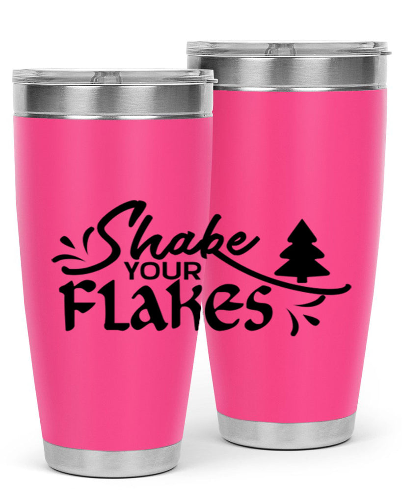Shake Your Flakes 354#- winter- Tumbler