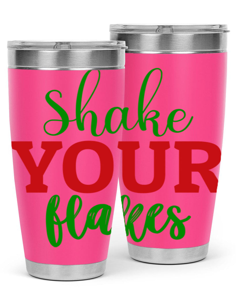 Shake Your Flakes 355#- winter- Tumbler