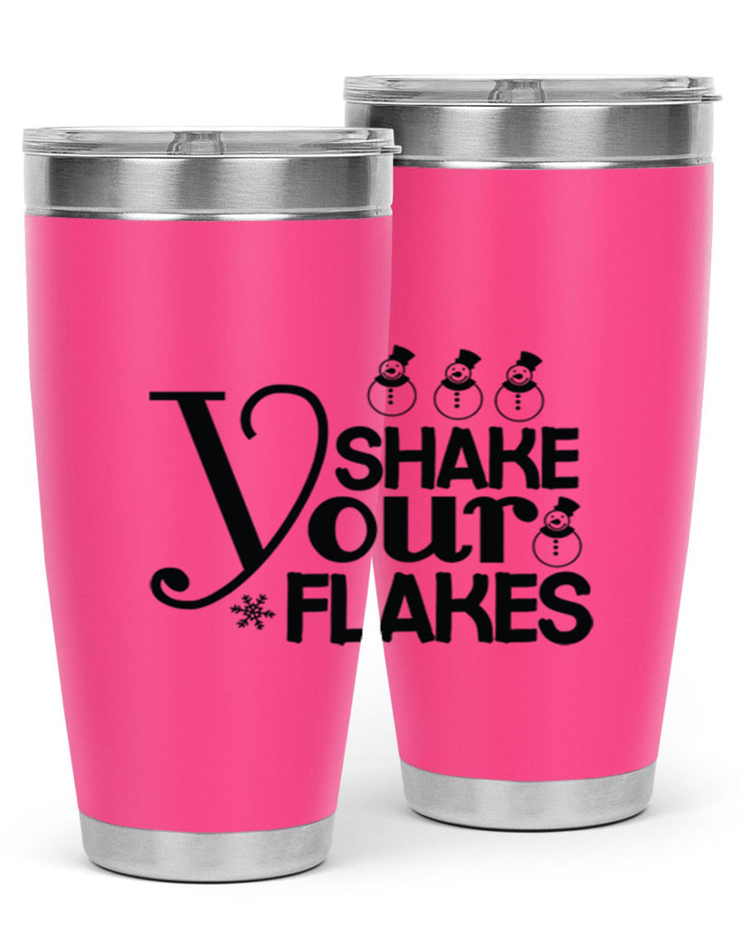 Shake Your Flakes 357#- winter- Tumbler