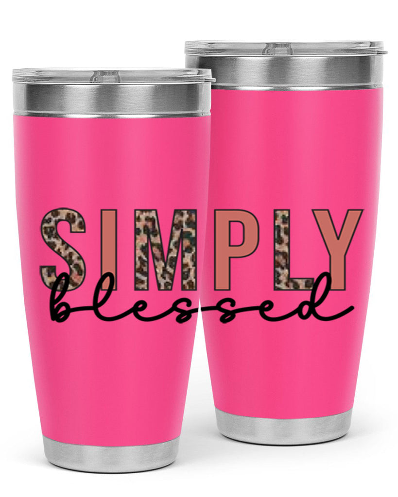 Simply blessed 575#- fall- Tumbler