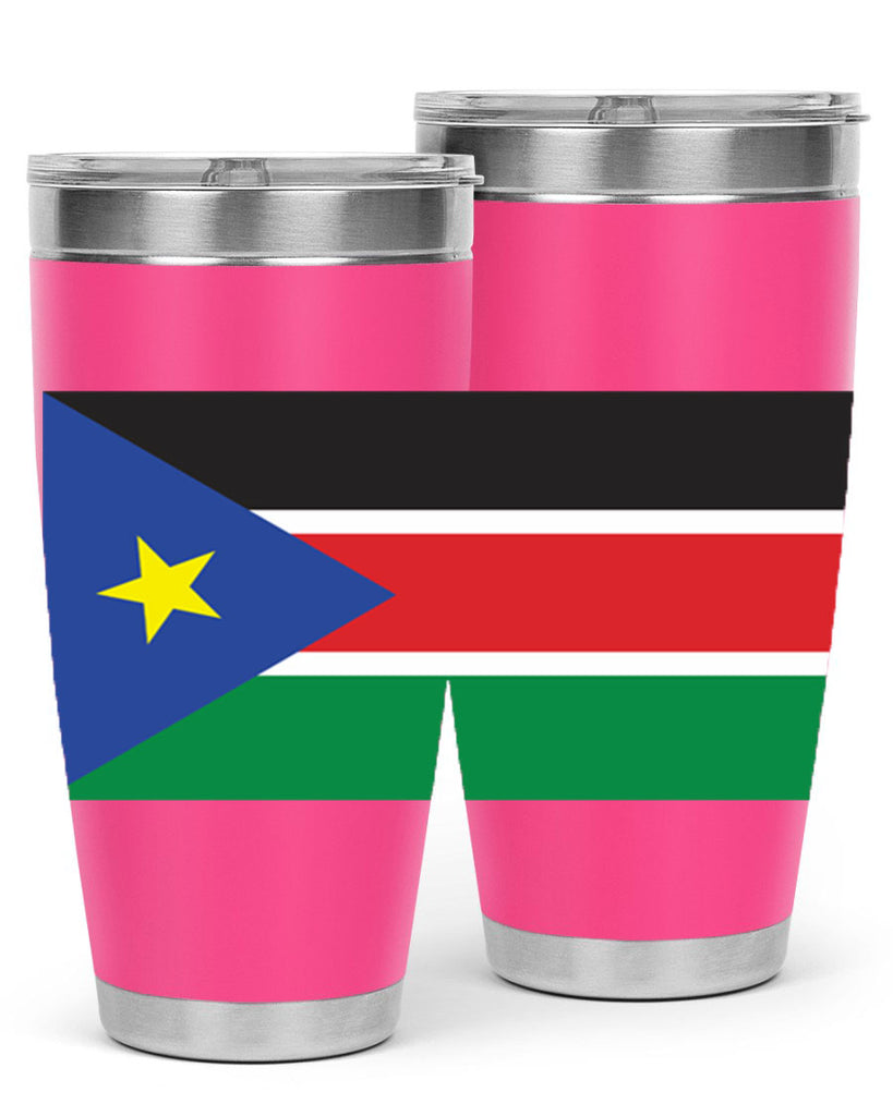 South Sudan 34#- world flags- Tumbler