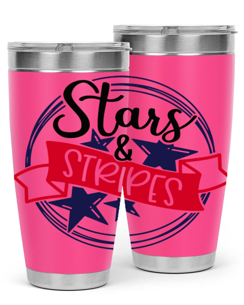 Stars StripeS Style 174#- Fourt Of July- Tumbler