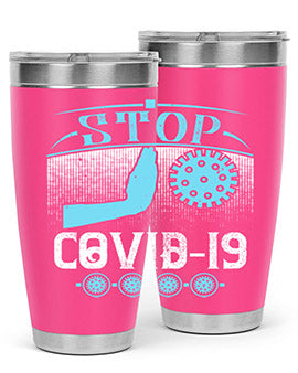 Stop covid Style 22#- corona virus- Tumbler