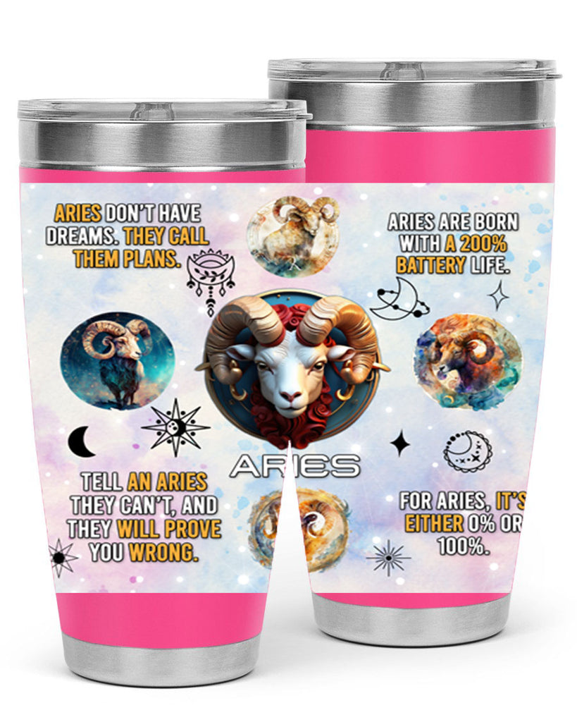 StraightAries 469#- zodiac- Tumbler