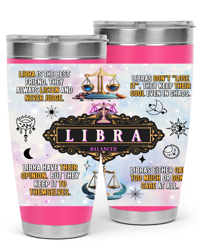 StraightLibra 474#- zodiac- Tumbler