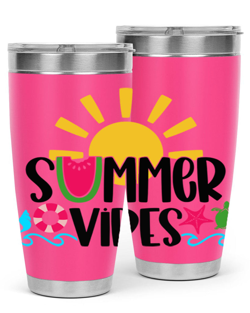 Summer Vibes Style 19#- summer- Tumbler