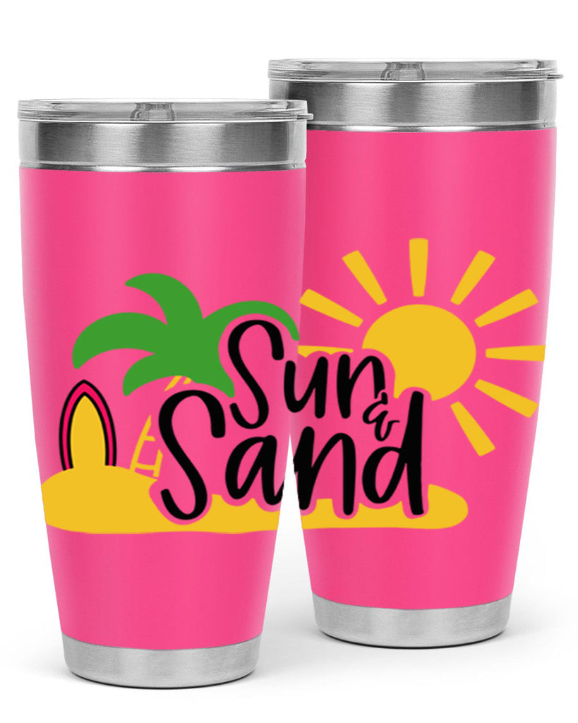 Sun Sand Style 17#- summer- Tumbler