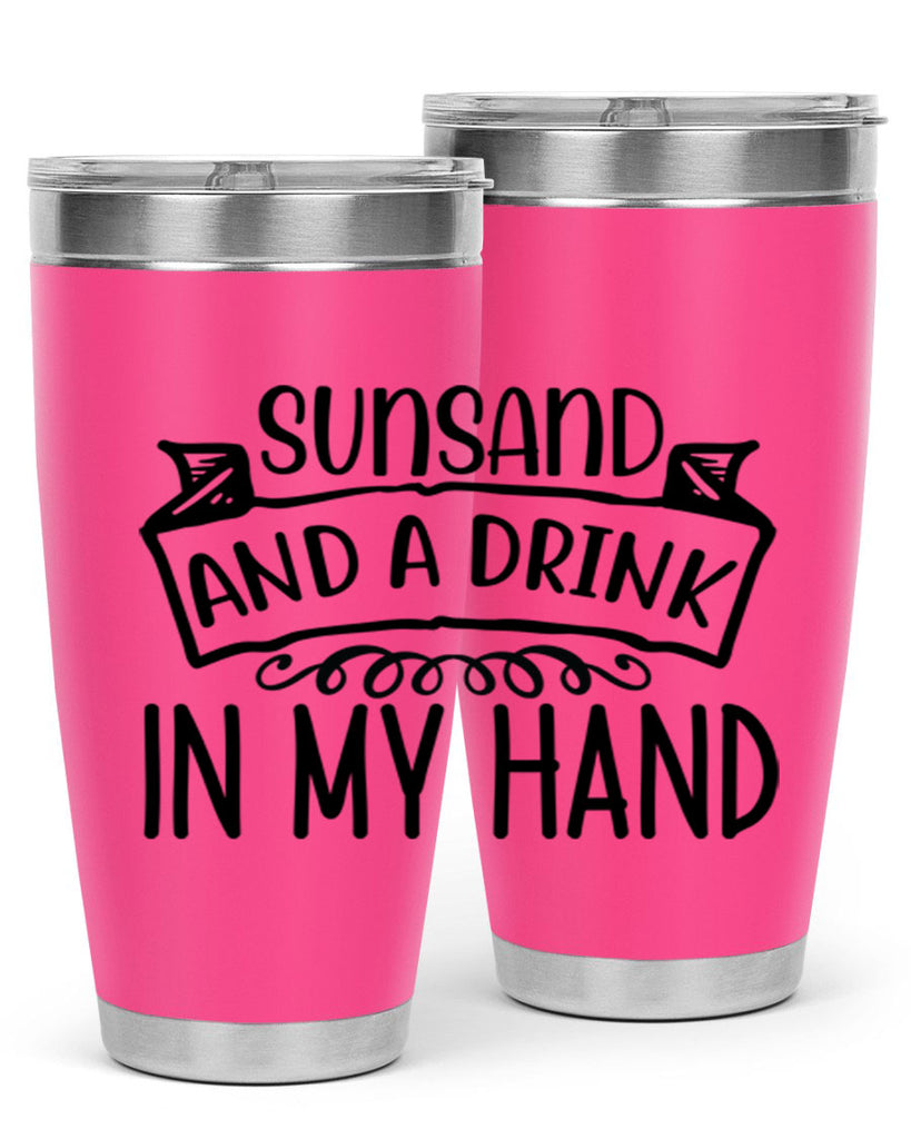 Sunsandandadrinkin 483#- zodiac- Tumbler
