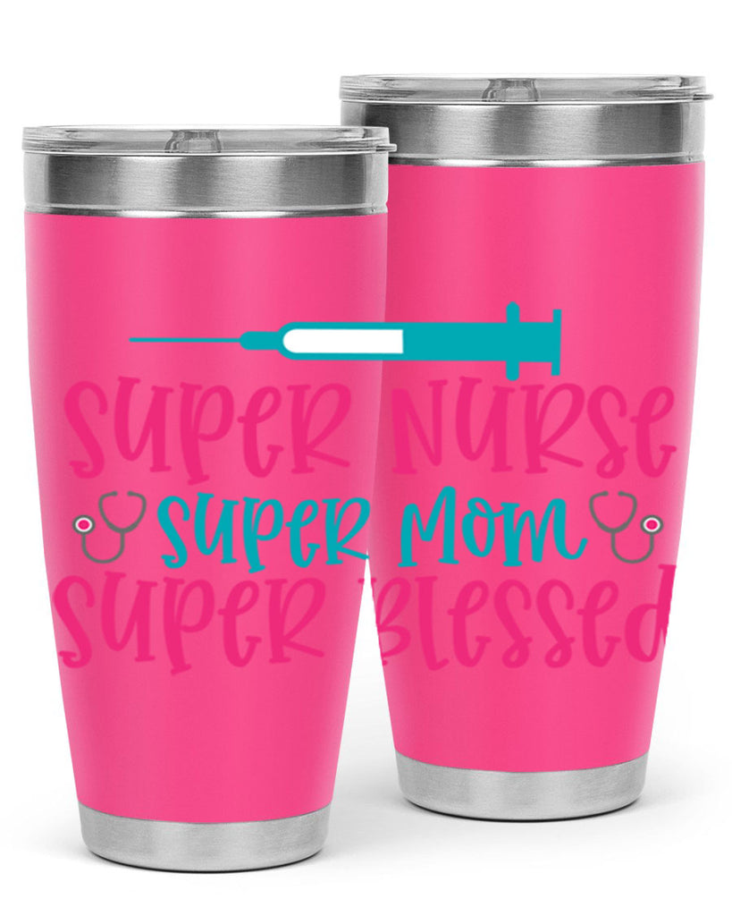 Super Nurse Super Mom Style 347#- nurse- tumbler