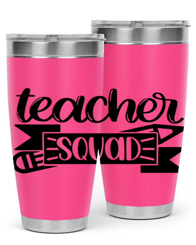 Teacher Squad Style 48#- teacher- tumbler