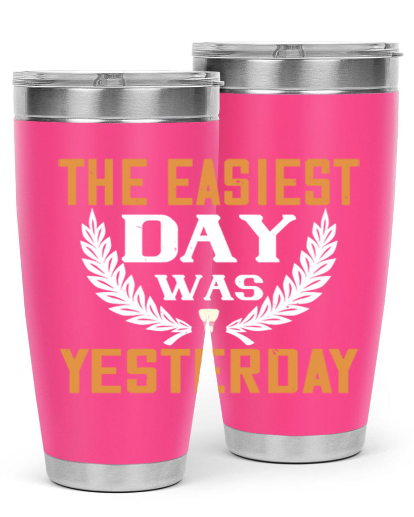 The easiest day was yesterday 1834#- badminton- Tumbler