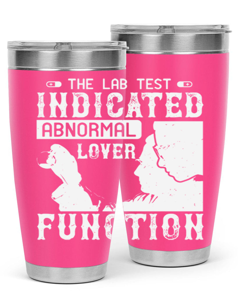 The lab test indicated abnormal lover function Style 22#- medical- tumbler