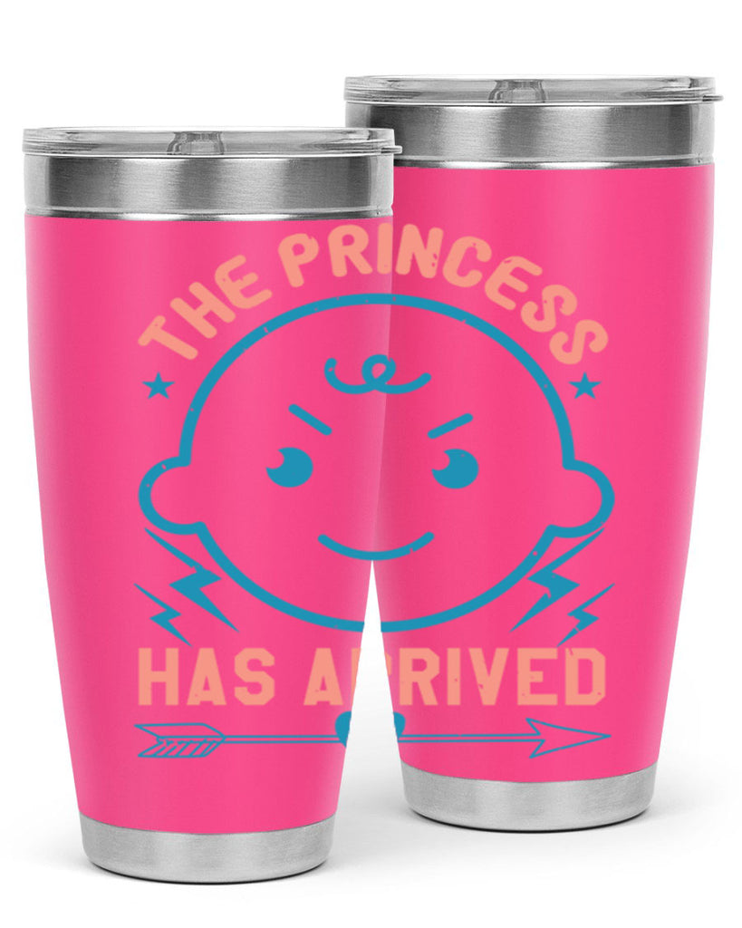 The princess has arrived Style 10#- baby shower- tumbler
