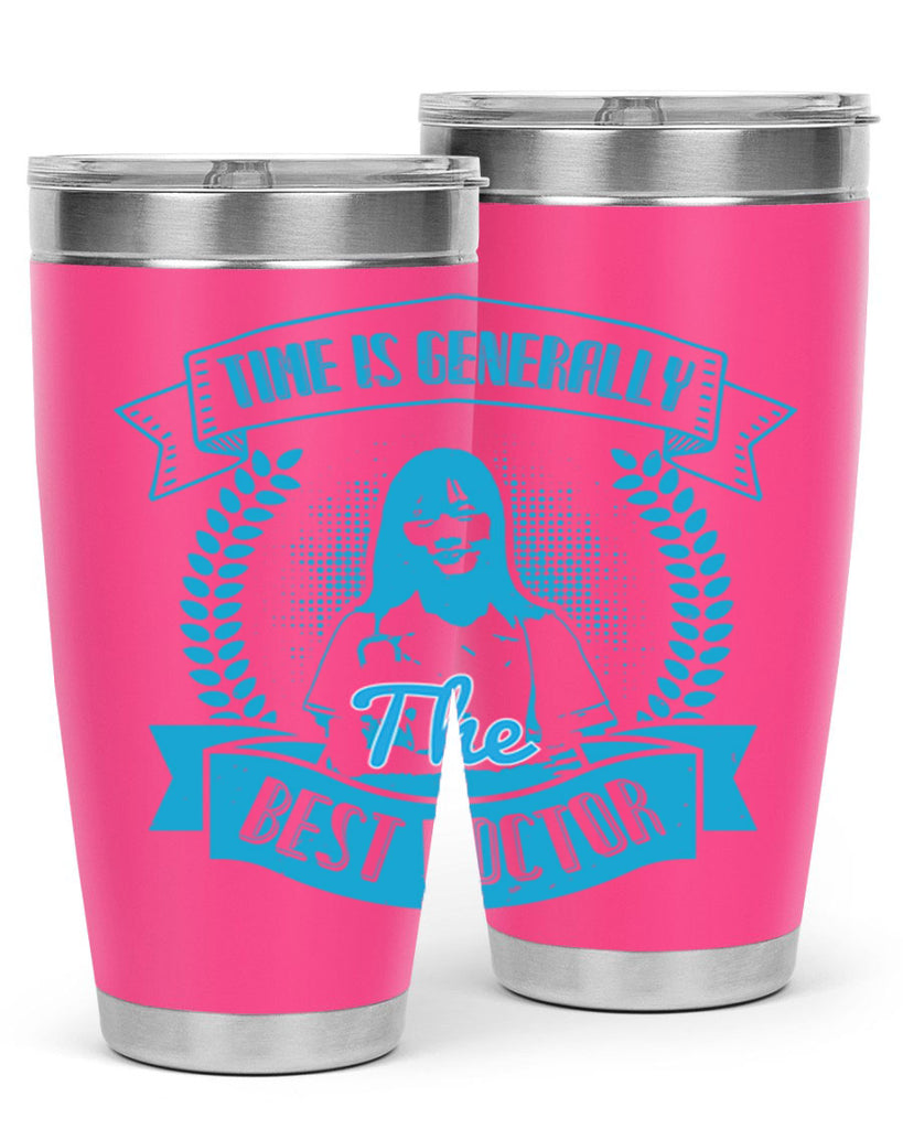 Time is generally the best doctor Style 12#- medical- tumbler