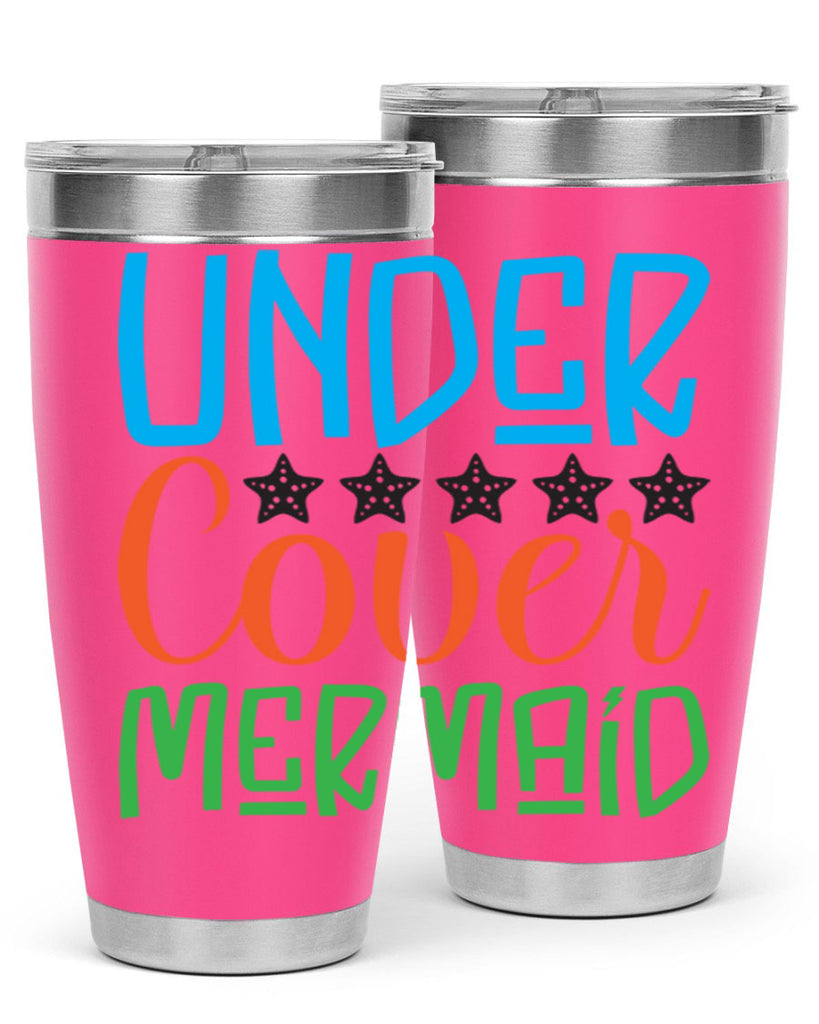 Under Cover Mermaid 648#- mermaid- Tumbler