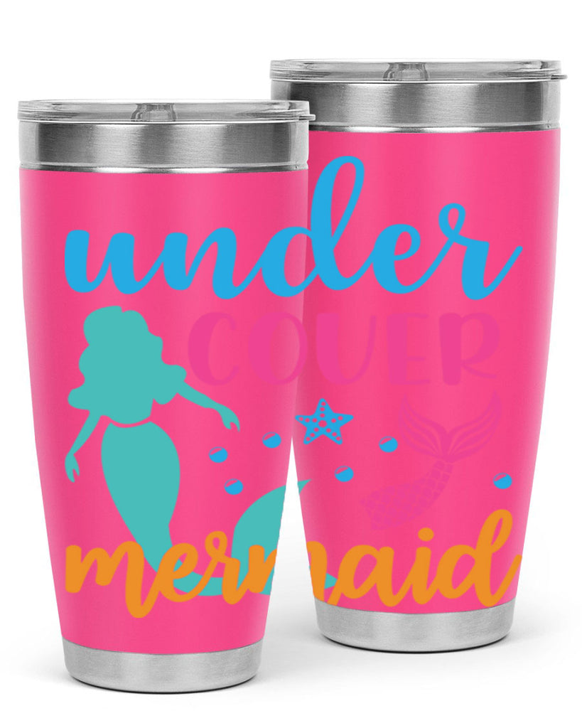 Under Cover Mermaid Design 654#- mermaid- Tumbler