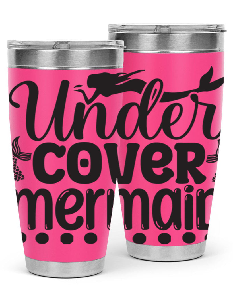 Under cover mermaid 649#- mermaid- Tumbler