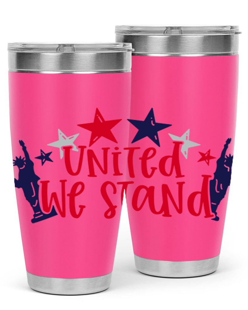 United We Stand Style 179#- Fourt Of July- Tumbler