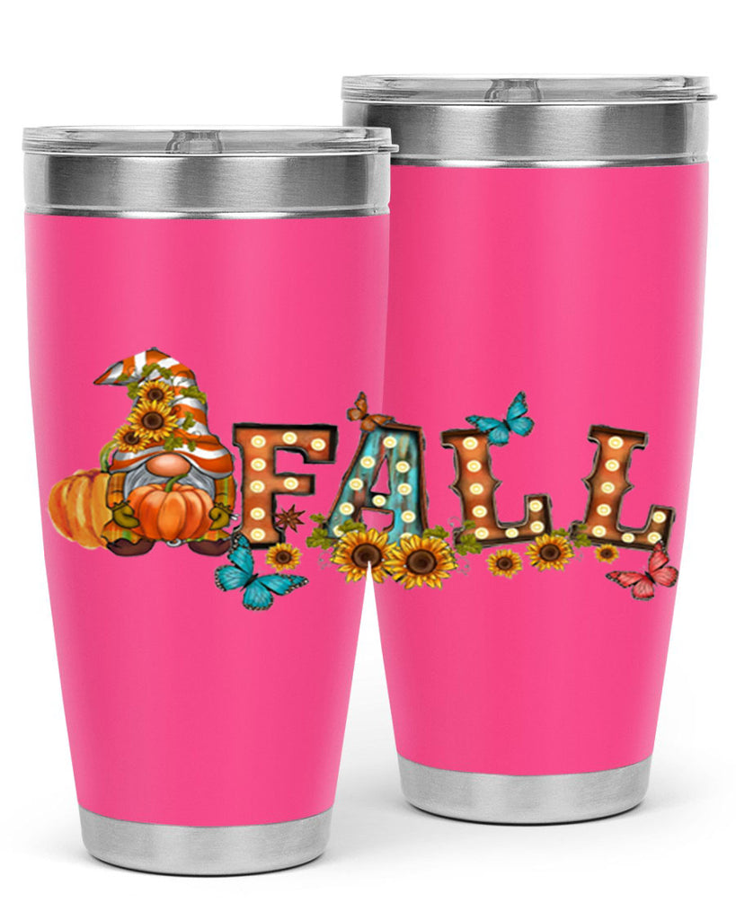 VintageFallGnome 626#- fall- Tumbler