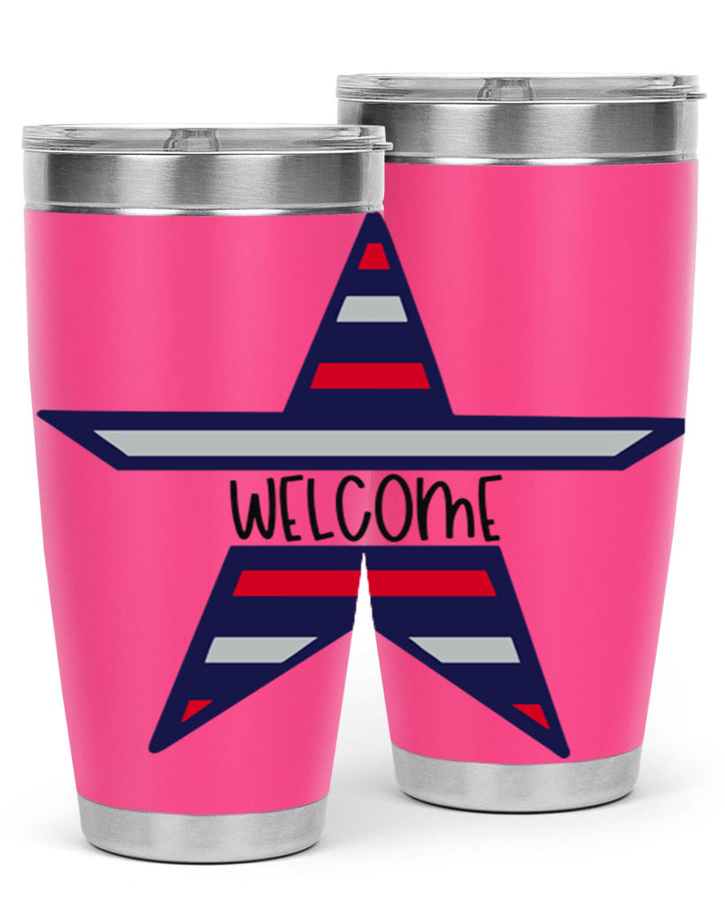 Welcome Style 186#- Fourt Of July- Tumbler