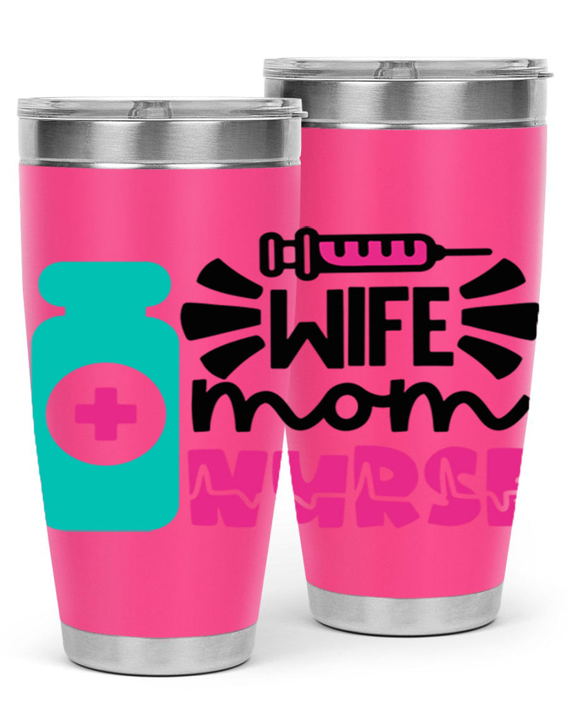 Wife Mom Nurse Style Style 10#- nurse- tumbler
