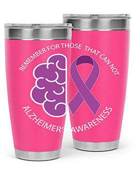 alzheimers awareness style 40#- alzheimers- Tumbler