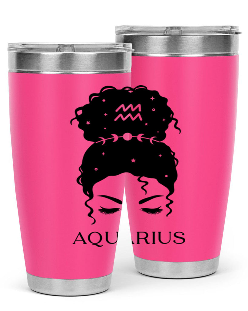 aquarius 81#- zodiac- Tumbler