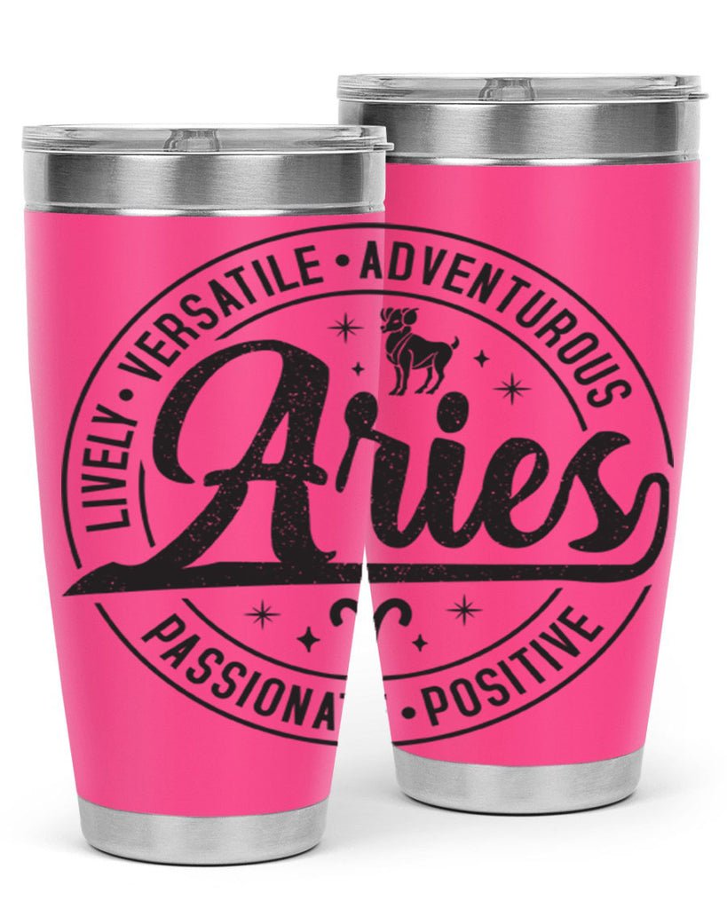 aries 102#- zodiac- Tumbler