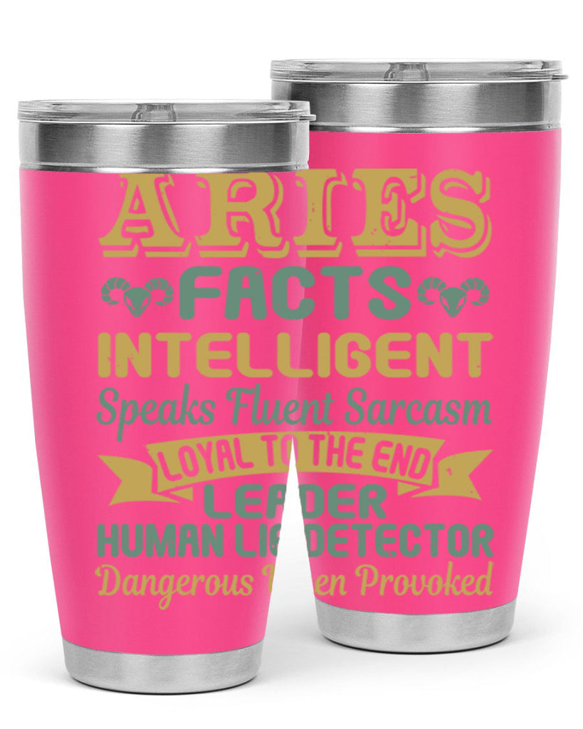 aries 123#- zodiac- Tumbler