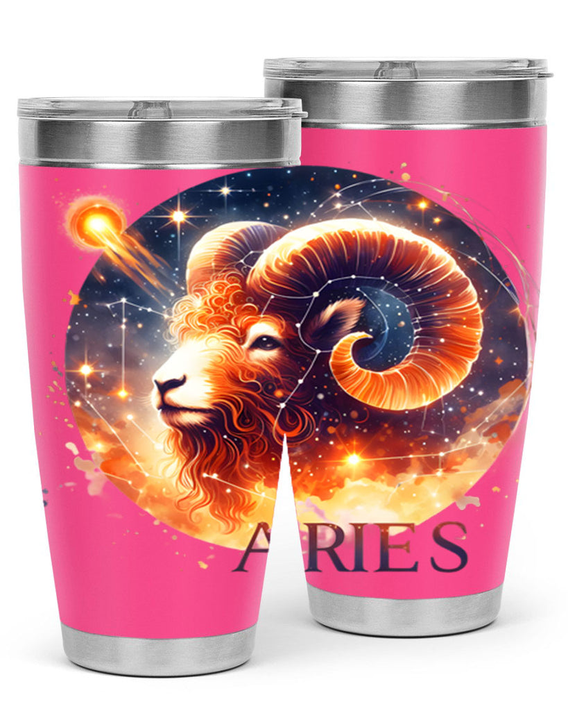 aries 130#- zodiac- Tumbler